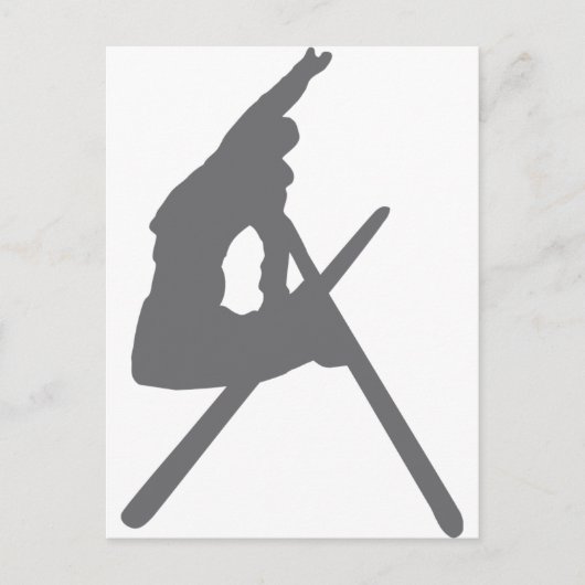 skipier jumper briefkaart (Voorkant)