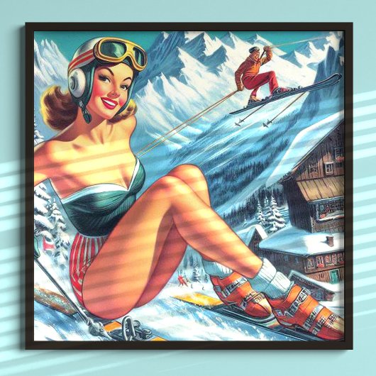  skipin omhoog poster