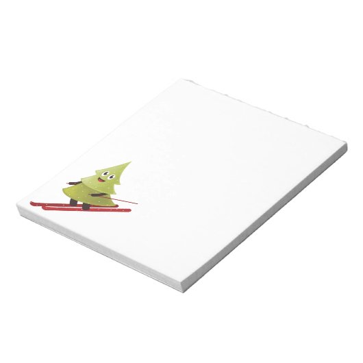 Skipinebomen Sneeuwwinter Notitieblok (Gedraaid)