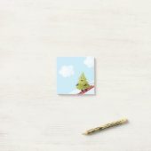 Skipinebomen Sneeuwwinter Post-it® Notes (Op bureau)
