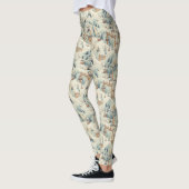 skipiste hutten in zachte pastels leggings (Links)