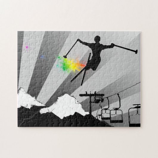 skipoederspoor legpuzzel (Horizontaal)