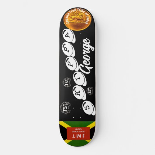 SKIPPA GEORGE 8 1/4" Skatebord Dek Skateboard (Voorkant)