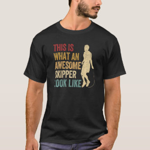 Skippende Rope Jumping Rope Rope Geweldige Skipp T-shirt