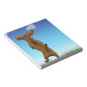 skipping_doxie_color notitieblok (Schuin)