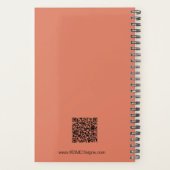 Skipping Rope Orange Black Fitness Starter Workout Planner (Achterkant)