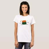 Skipping Salmon Roe Funny Sushi T-shirt (Voorkant volledig)