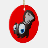 Skippy the Skunk Keramisch Ornament (Rechts)
