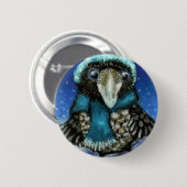 Skiraven Ronde Button 5,7 Cm (Voorkant /achterkant)