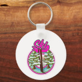 skiroze logo sleutelhanger (Voorkant)
