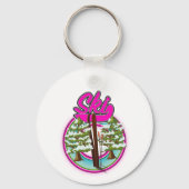 skiroze logo sleutelhanger (Achterkant)