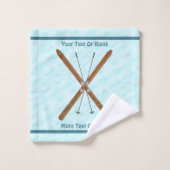 Skis De Fond Sur Neige (Gant de toilette)