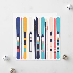 Ski's Feestdagenkaart