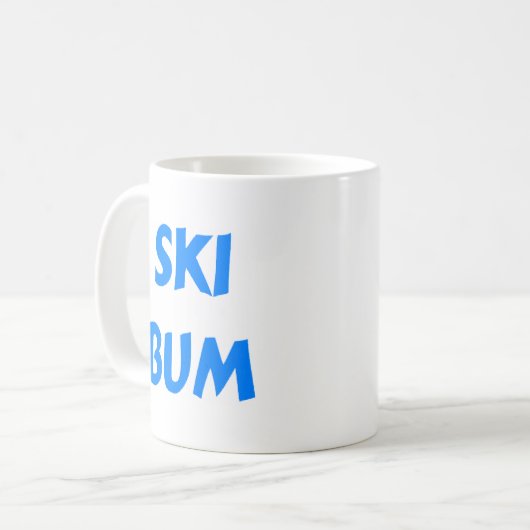 ski's koffiemok (Voorkant links)