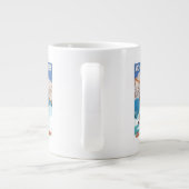 Skis met meer sneeuw - Baker, WA Extra Grote Mok (Achterkant)