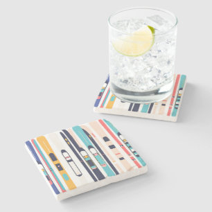 Skis Stenen Onderzetter