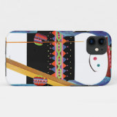 Skis voor Snowman Case-Mate iPhone Case (Achterkant (horizontaal))