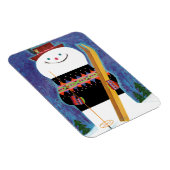 Skis voor Snowman Magneet (Rechterzijde)
