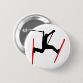 skischoen ronde button 5,7 cm (Voorkant /achterkant)