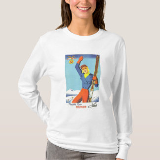 skischreclame t-shirt