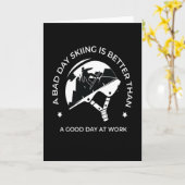 Skisport is beter dan wintersport kaart (Gele Bloem)