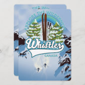 skisposter van flessler Canada. (Voorkant / Achterkant)