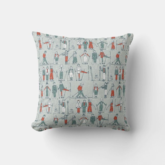  skistlinnen kussen (Voorkant)