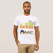 SKITTLES OMC-logo-bekleding T-shirt (Voorkant volledig)