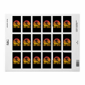 skivader etiket (Full Sheet)