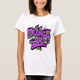 SklinesArt – Bold Graffiti Logo T-shirt