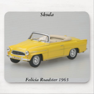 Skoda Felicia Roadster 1963 Mousepad Muismat