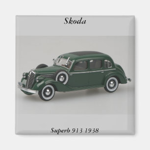 Skoda Superb 913 1938 Magnet Magneet