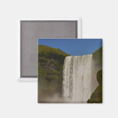 Skogafoss Cascade Islande Magnet (Recto/Verso)
