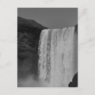 Skogafoss Waterfall Iceland Briefkaart
