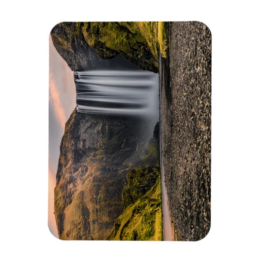 Skogafoss Waterval in de zondagsopstand Magneet (Verticaal)