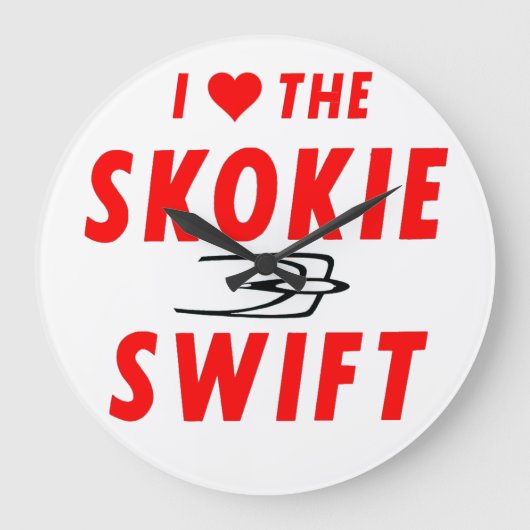 Skokie Swift, Yellow Line, CTA Rapid Transit Grote Klok (Voorkant)