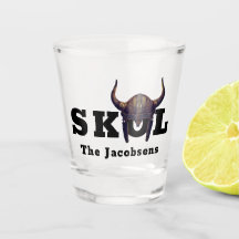 Skol en Gehoornde Helm Schietglas