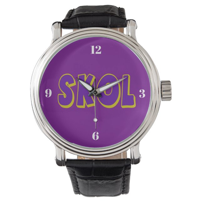 SKOL polshorloge Horloge (Voorkant)