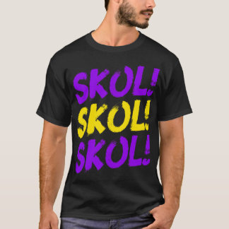 Skol Skol Skol Minnesota Football voor Minnesota F T-shirt