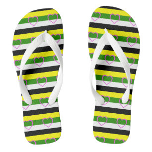 Skolioseksuele trots teenslippers
