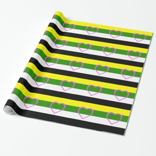 SKOLIOSEXUAL PRIDE CADEAUPAPIER (Uitgerold)