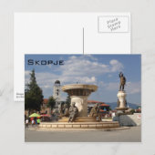 Skopje Briefkaart (Voorkant / Achterkant)