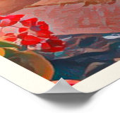 Skopje, brugstad poster (Hoek)