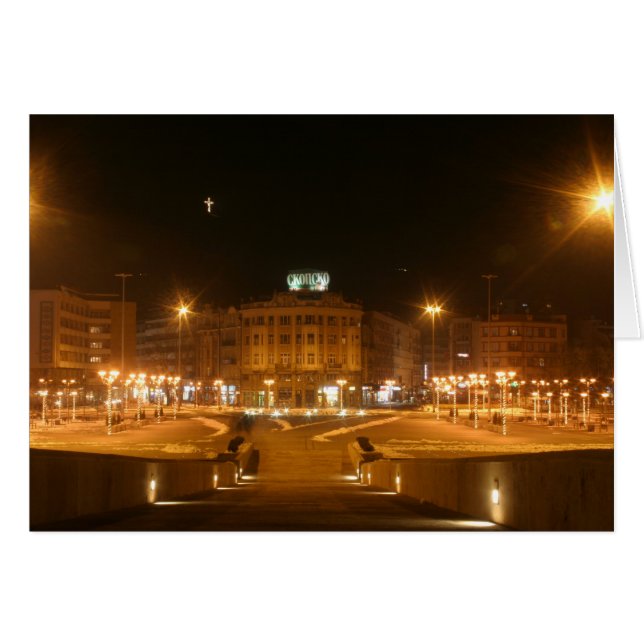 Skopje du centre (Devant horizontal)