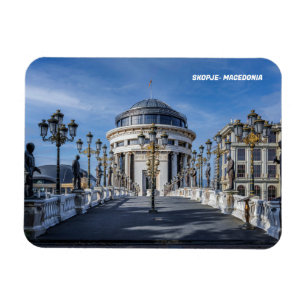 SKOPJE - Macedonië Magnet Magneet