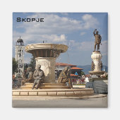 Skopje Magneet (Voorkant)