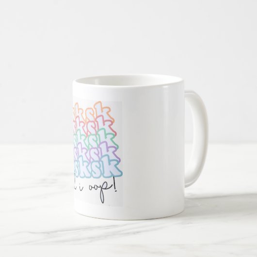 SKSKSK et moi-même, Mug (Devant droit)