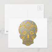 Skull2MetalFire Briefkaart (Voorkant / Achterkant)