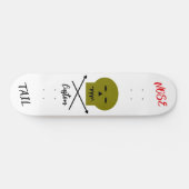  Skull and Cross deck Skateboard (Horizontaal)