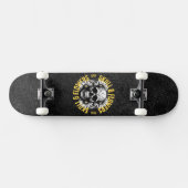 Skull and Flowers Skateboard (Horz)